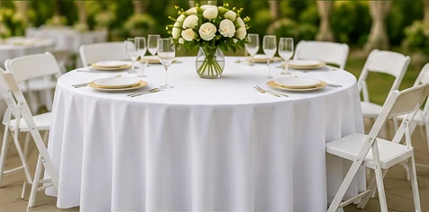 White Tablecloth